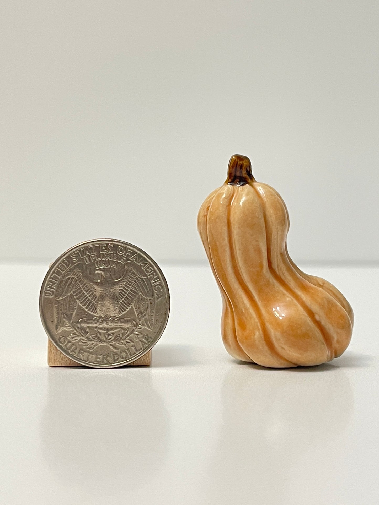 Mini Pumpkin - Sandalwood - Oblong Gourd