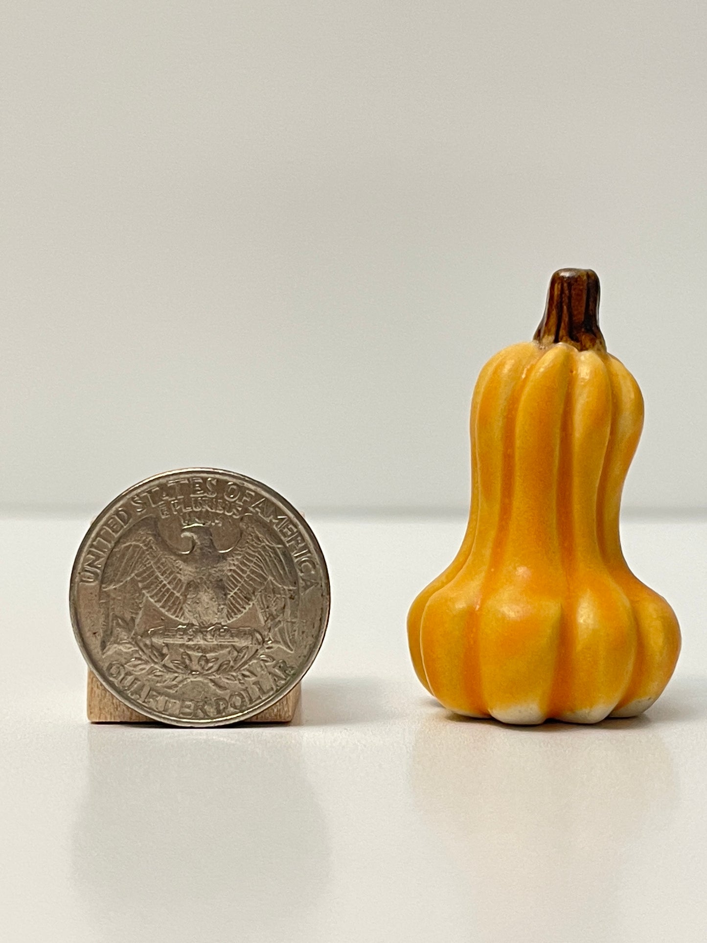 Mini Pumpkin - Matte Orange - Gourd