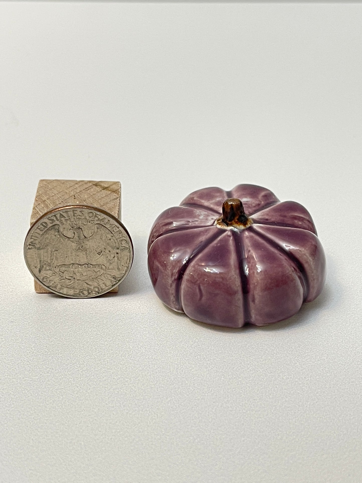 Small Pumpkin - Purple - Squished