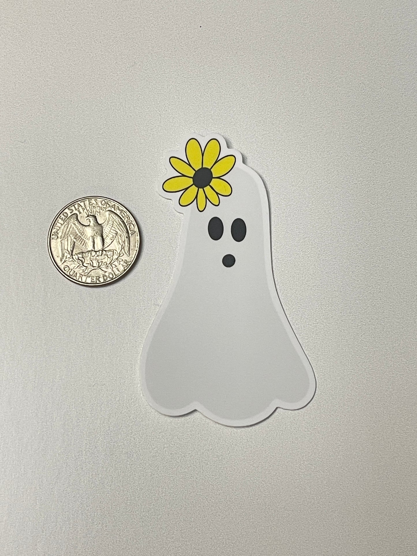 Ghost Sticker - Daisy
