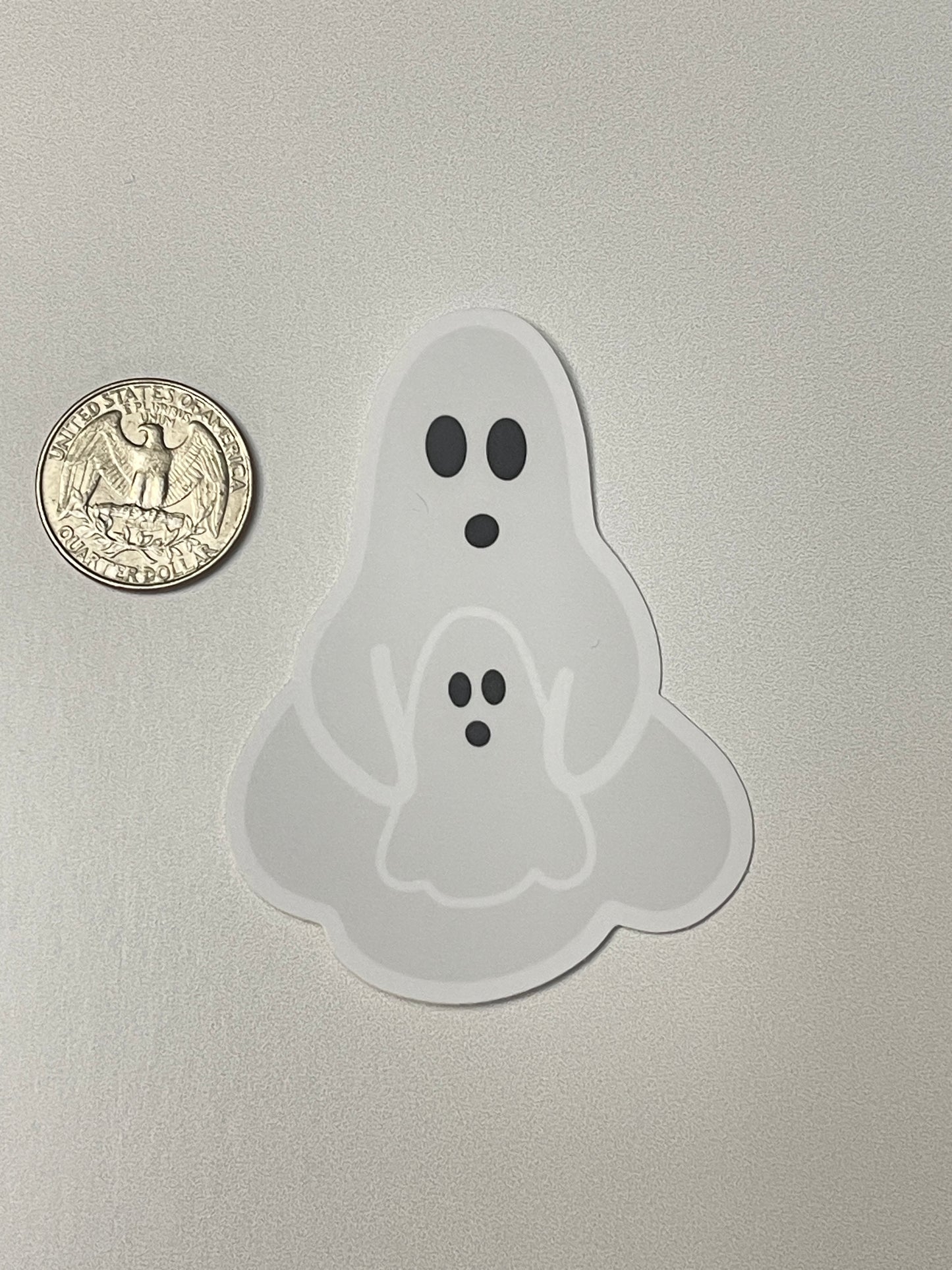 Ghost Sticker - Holding Baby