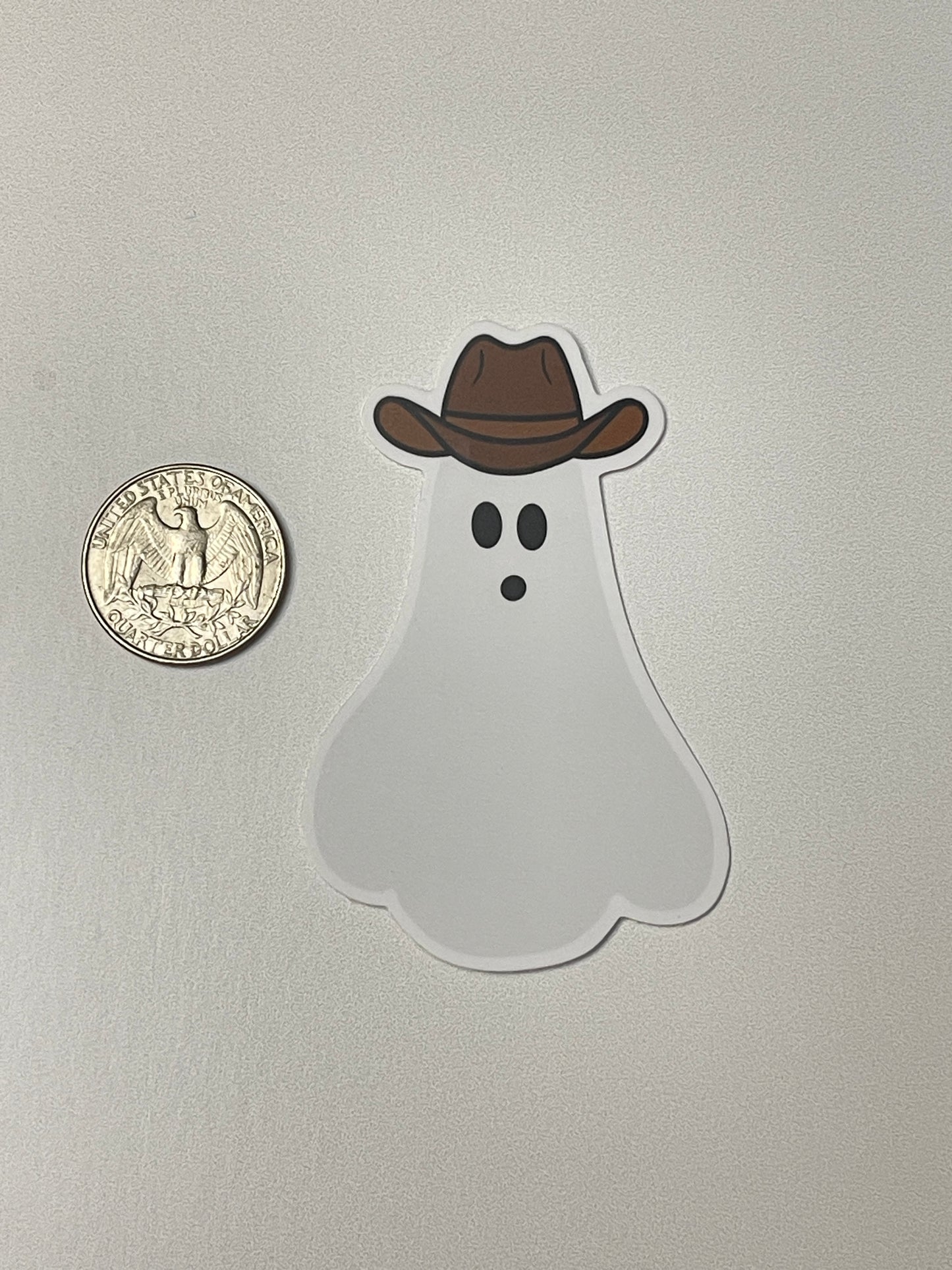Ghost Sticker - Cowboy