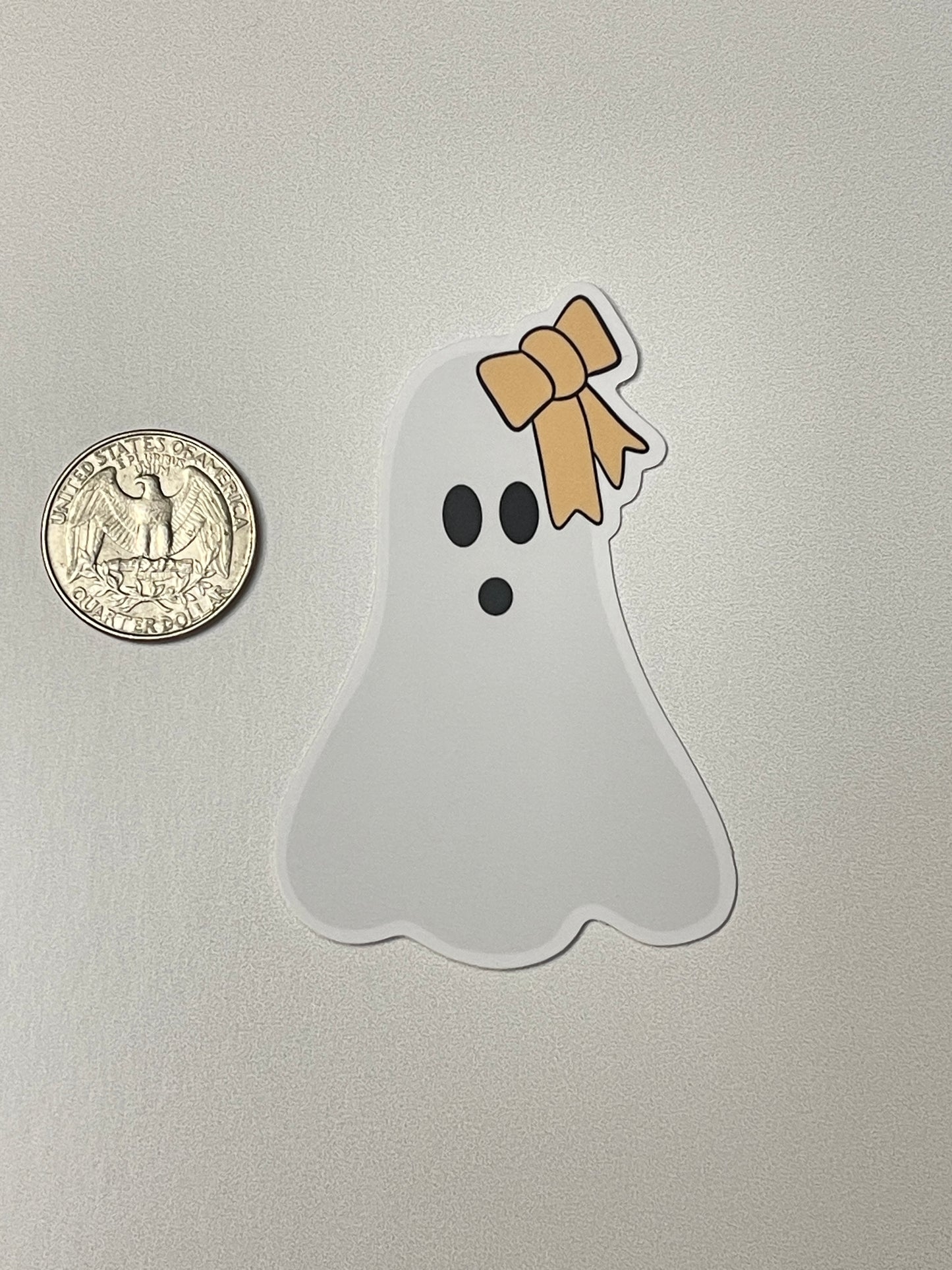 Ghost Sticker - Bow
