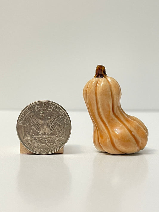 Mini Pumpkin - Sandalwood - Oblong Gourd