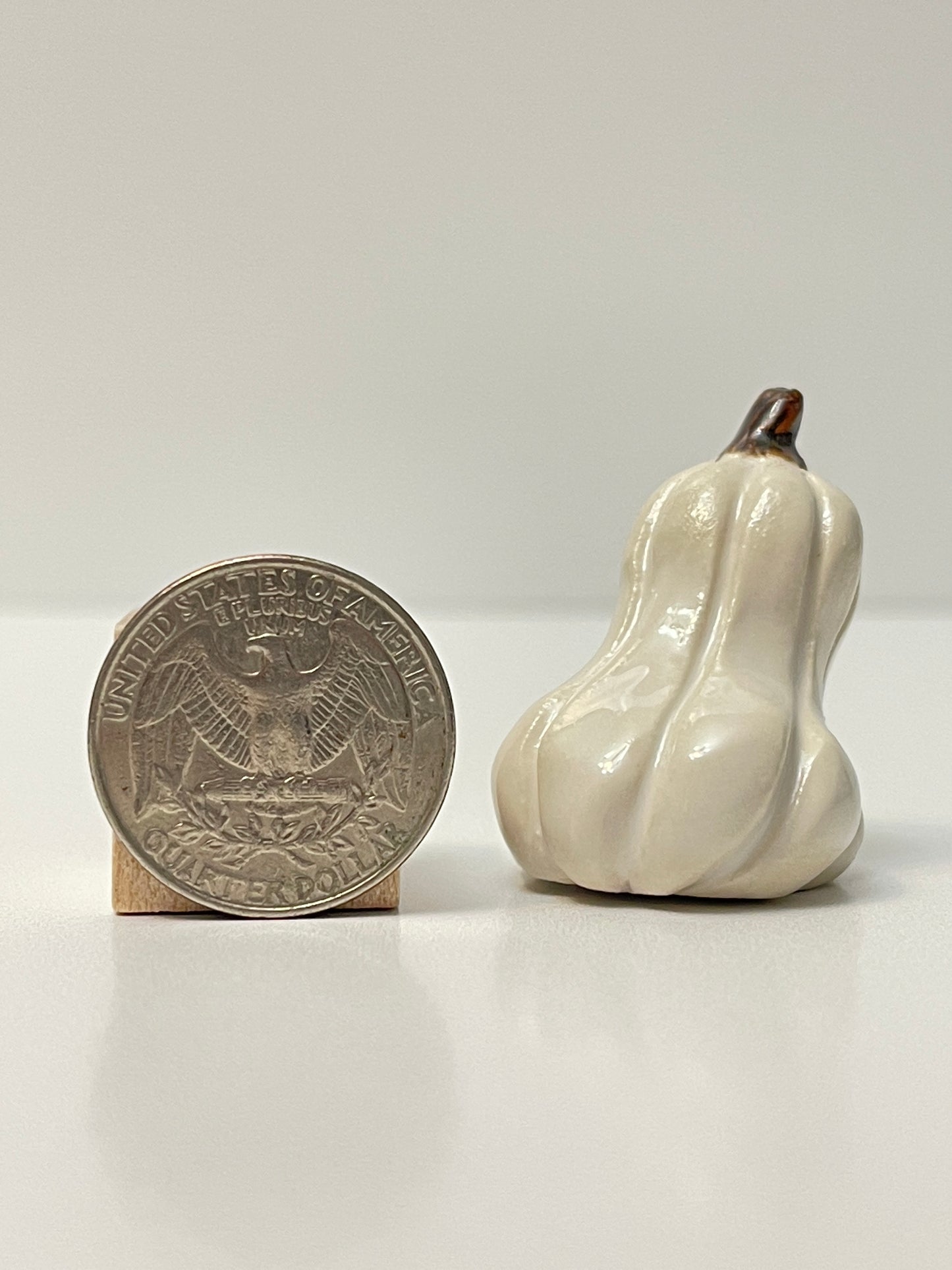 Mini Pumpkin - White - Oblong Gourd