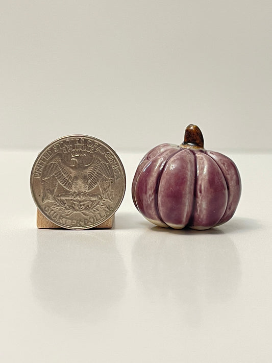 Mini Pumpkin - Purple - Round