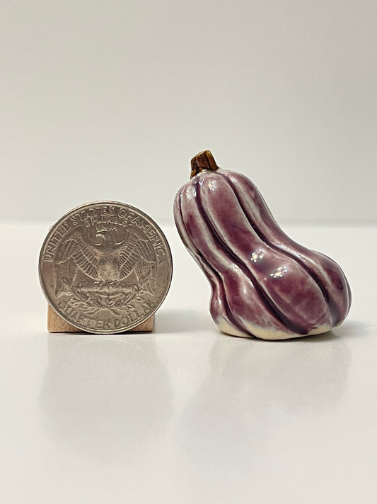 Mini Pumpkin - Purple - Oblong Gourd