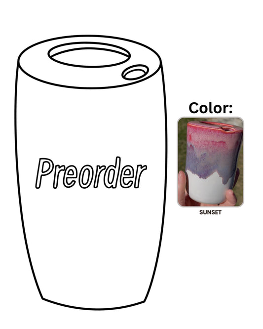 Adult Sippy / Travel Cup Preorder (Color- Sunset)