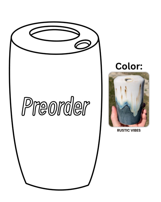 Adult Sippy / Travel Cup Preorder (Color- Rustic Vibes)