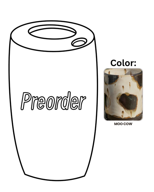 Adult Sippy / Travel Cup Preorder (Color- Moo Cow)