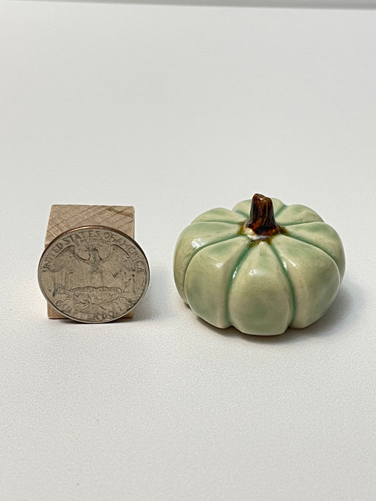 Small Pumpkin - Green - Squished