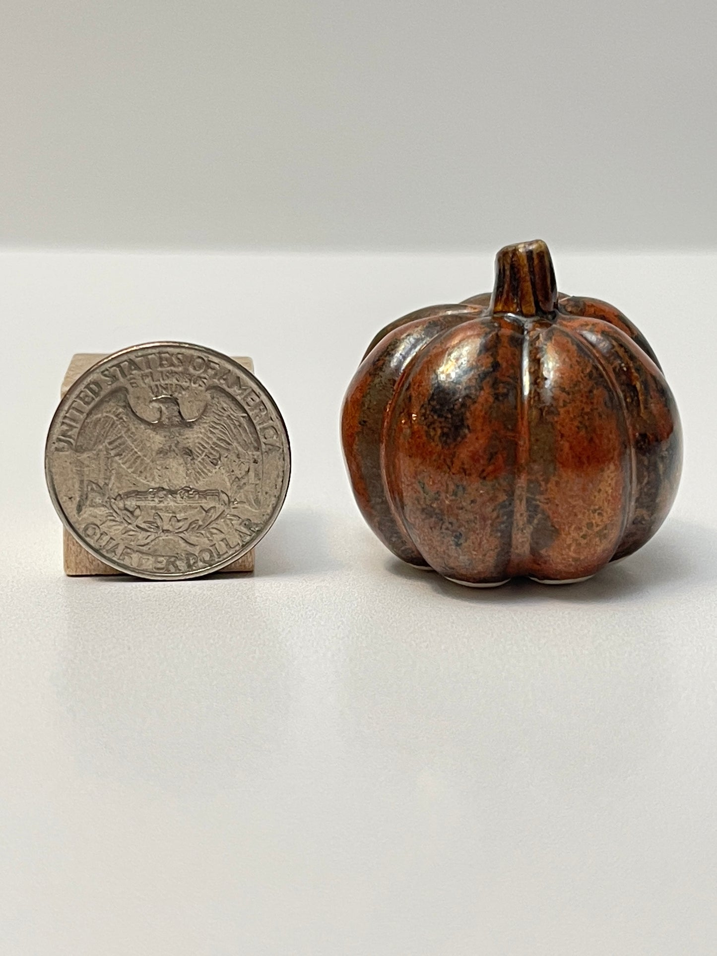 Small Pumpkin - Copper - Round