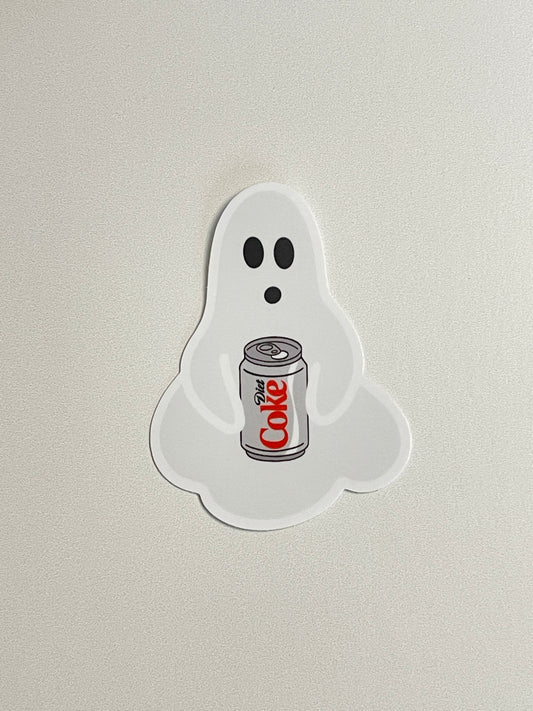 Ghost Sticker - Holding DC