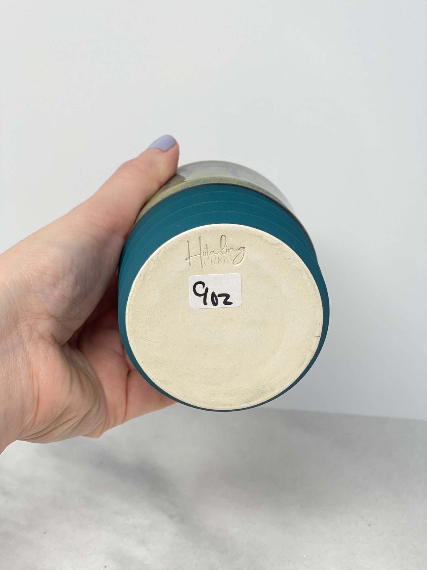 9oz Tumbler with Glass Straw