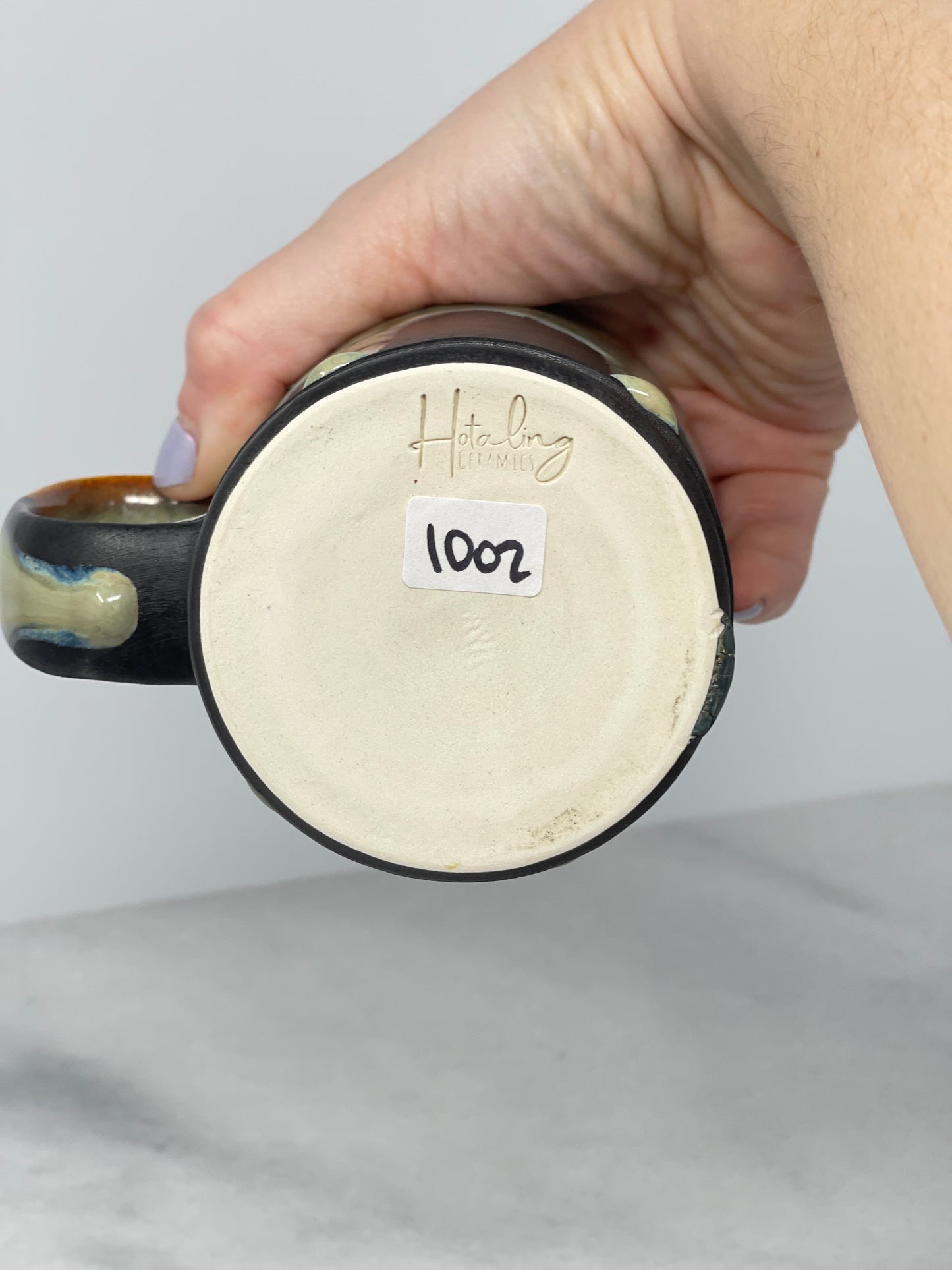 10oz Right Handed Tumbler Glass Straw